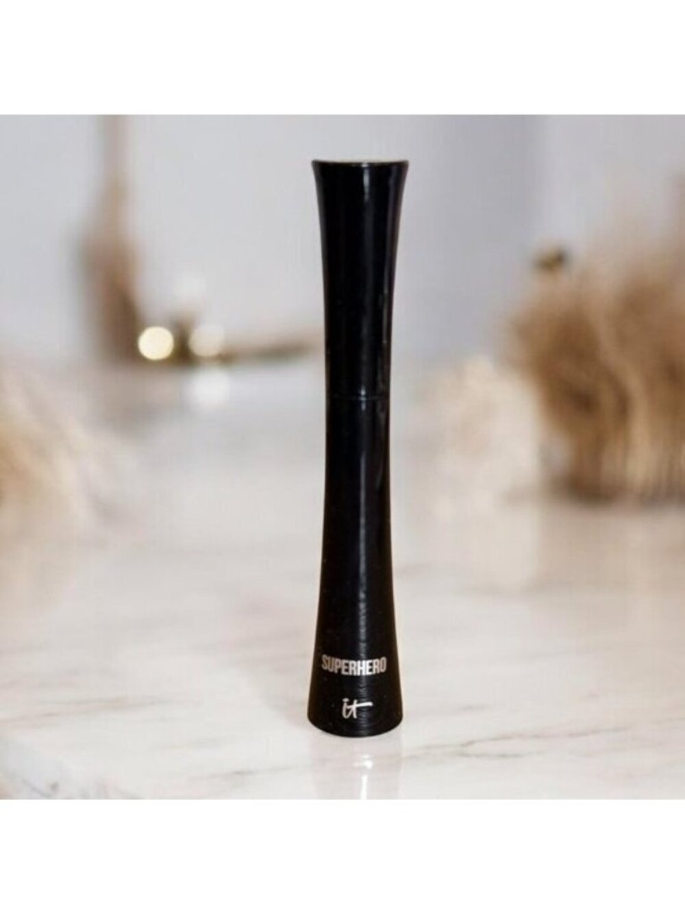IT Cosmetics NEW Superhero Elastic Stretch Volumizing Mascara in Super Black